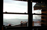 Countryside views from the kitchen