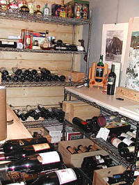 Wine cellar for your private stock!